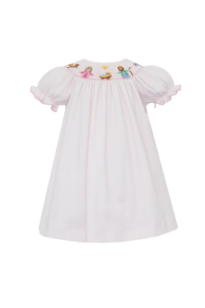 Pink nativity dress