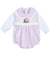 Pink nativity LS Bubble