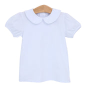 White Peter Pan collar shirt