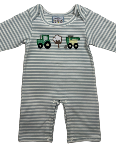 Boy Cotton harvest romper