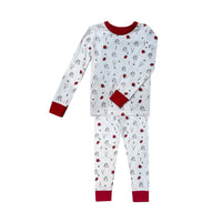 2 piece bulldog pjs