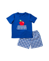 Royal apple on Book short set