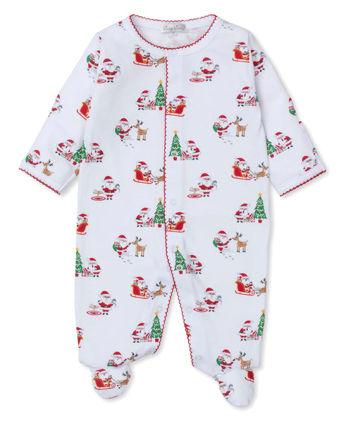 Santa print sleeper