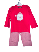 Red Santa face pant set