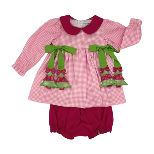 Christmas tree tag bloomer set