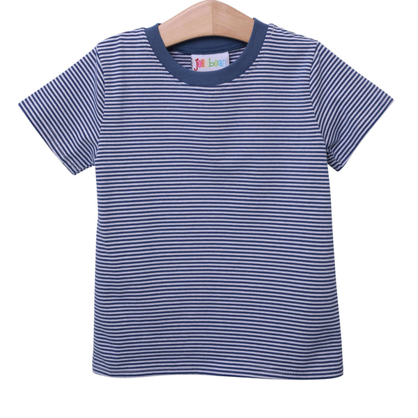 Navy stripe tee