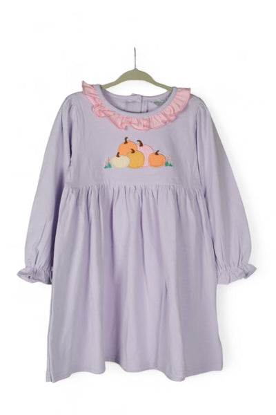 Lavender pumpkin dress