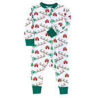 Santa farm pjs 1 pc