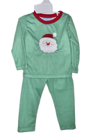 Boys Green Santa Pj