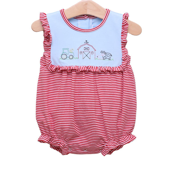 Ruffle farm bubble