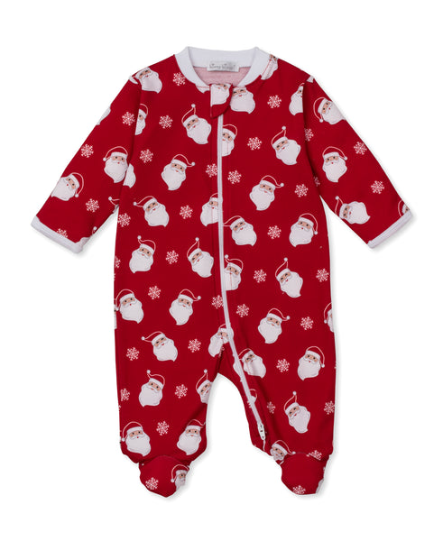Red Santa print sleeper