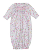 Floral smock gown