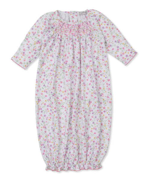 Floral smock gown