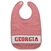 Georgia smocked bib