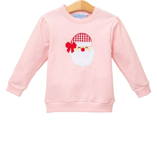 Pink Santa sweatshirt