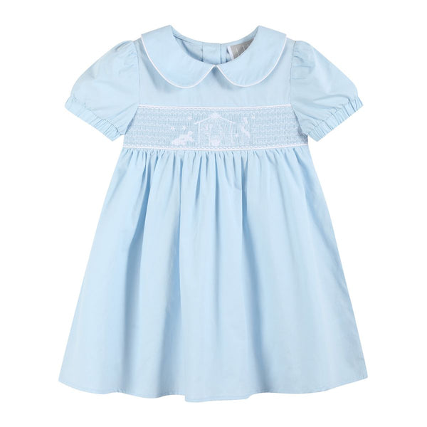 Smocked nativity dress