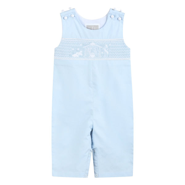 Smocked nativity longall