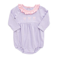 Lavender bow bubble