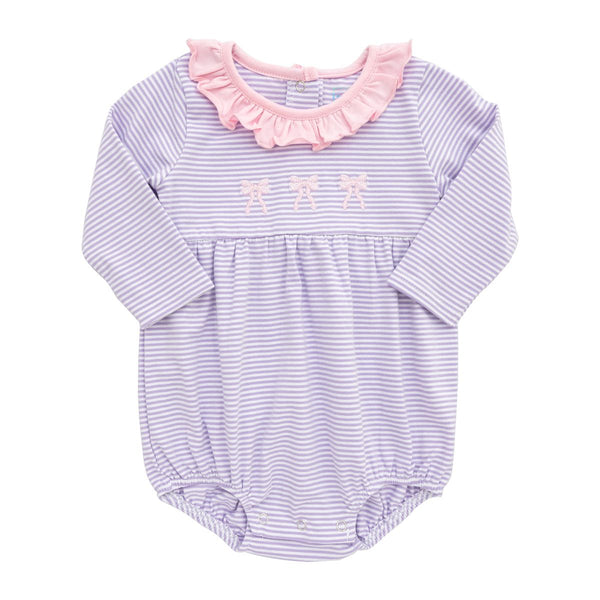 Lavender bow bubble