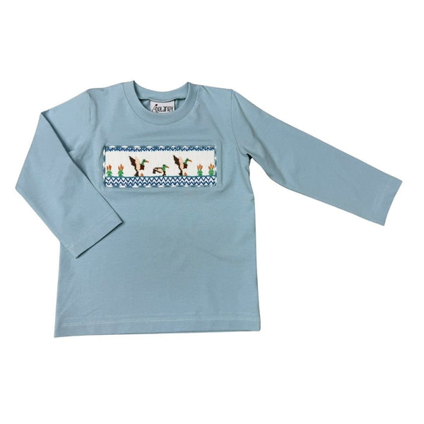 Teal Mallard L/S Tee
