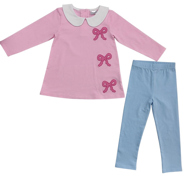 Trio Bow pant set
