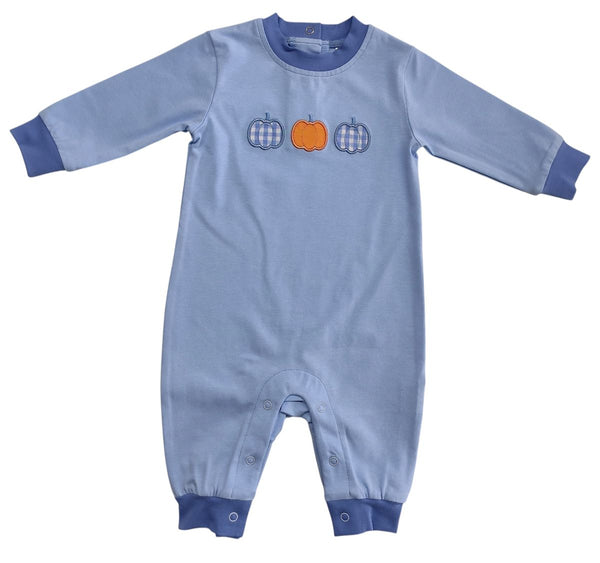 Trio pumpkin romper