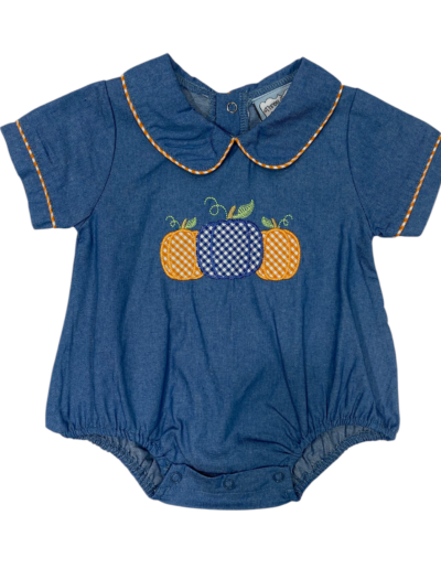 Denim pumpkin bubble
