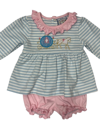 Princess carriage bloomer set