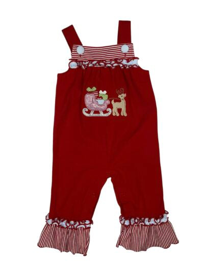 Santa sleigh romper
