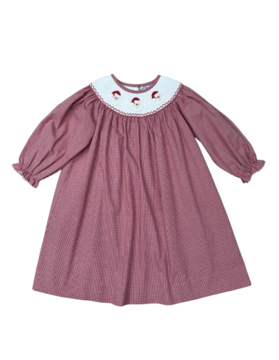 Smocked Santa dress