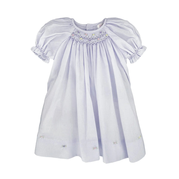 Lavender middle smocked dress