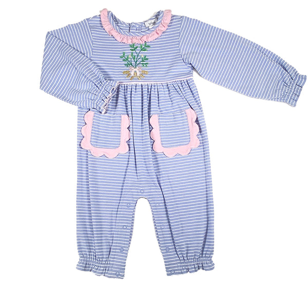 Peanuts on the farm romper