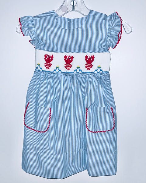 Lobster smock dress