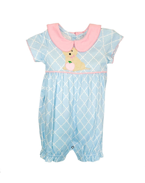 Puppy Apple Romper