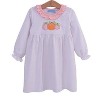 Pink dot pumpkin dress