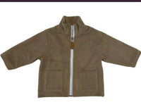 Tan fleece jacket