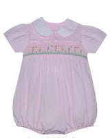 Pink smock Francis bubble