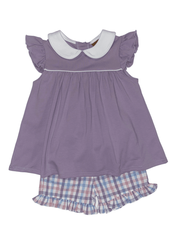 Purple Girl short set