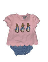 Pink Peter rabbit bloomer set