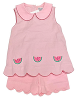 Pink watermelon short set