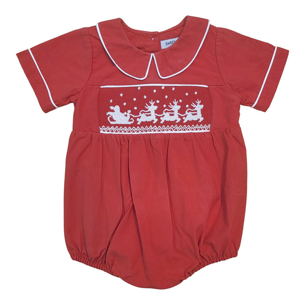 Santa sleigh bubble