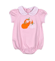 Pink pumpkin bubble