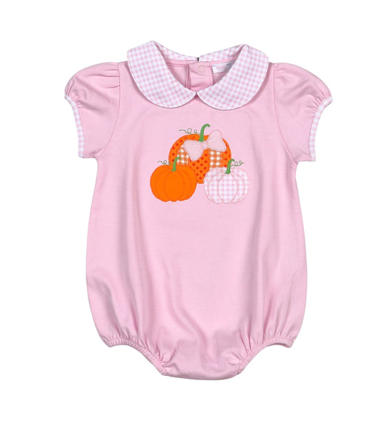 Pink pumpkin bubble