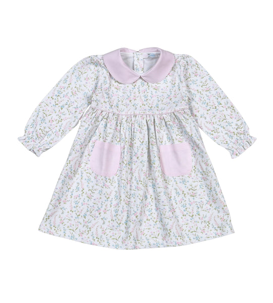 Floral print pocket dress