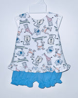 Zoo Print Bloomer set