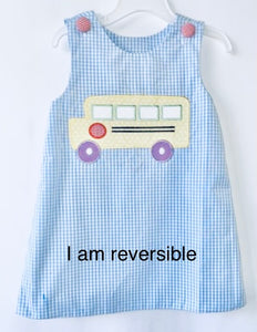 Reversible school dress