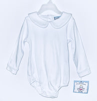 Girls basic white onesie