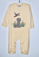 Yellow Duckhunting Romper