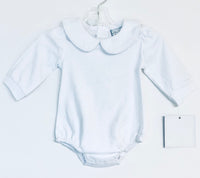 Girls basic white onesie shirt