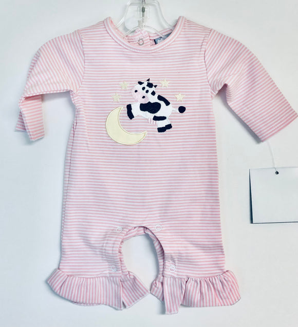 Pink over the Moon romper